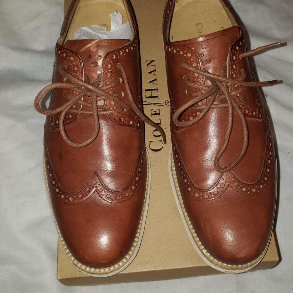 Cole haan lunargrand wingtip oxford 10